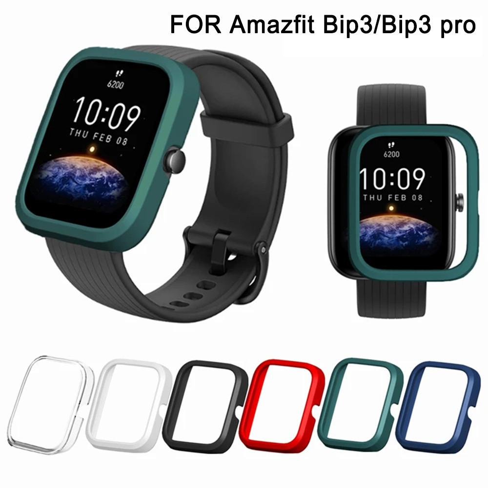 Anti Drop Pc Case For Huami Amazfit Bip Case Hard Shell Bumper Frame