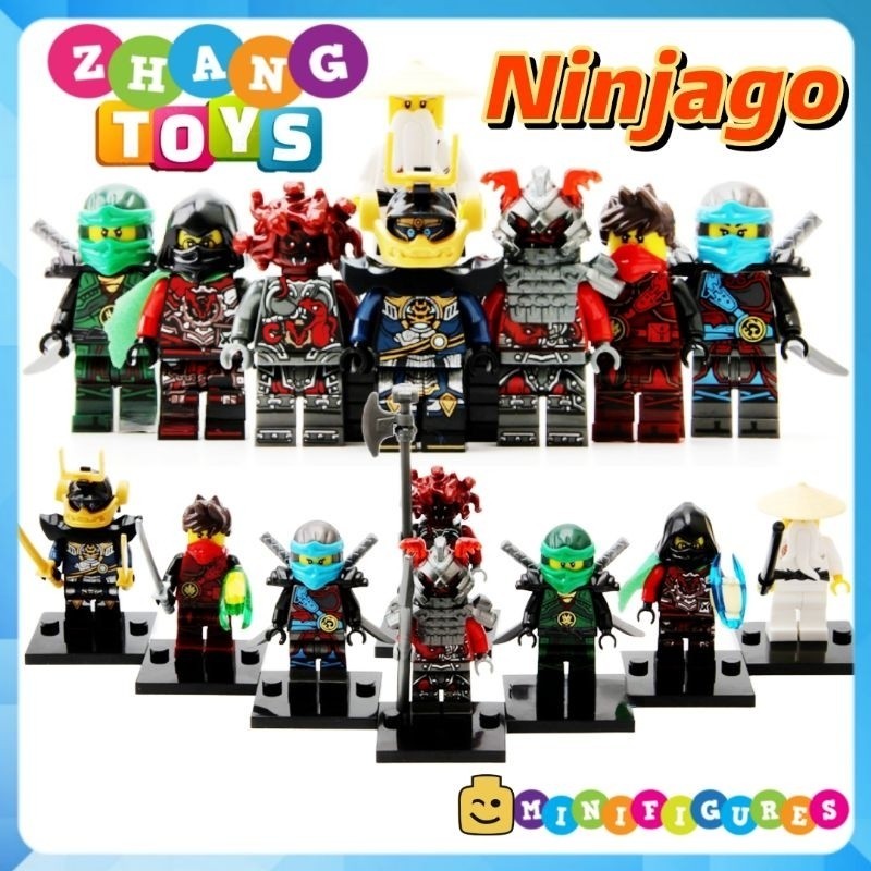 Ninjago Model Puzzle Toy Includes Villains Samurai X Krux The Wei