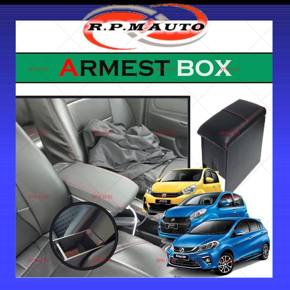 Perodua Myvi Arm Rest Car Armrest Console Box For Oem Storage Car