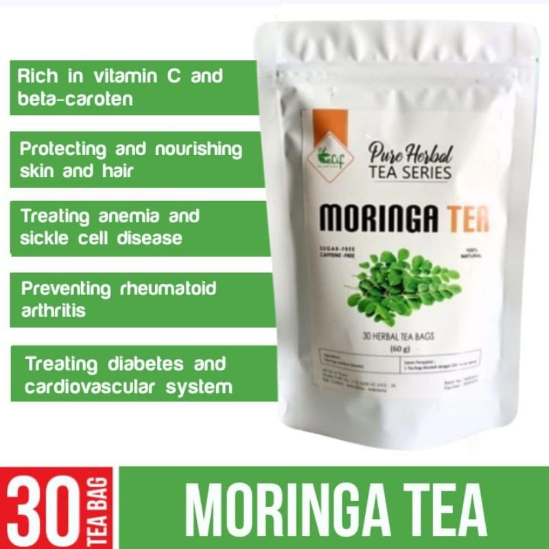 Tempatan Elif Tea Moringa Tea Teh Daun Kelor Pure Herbal Tea Series