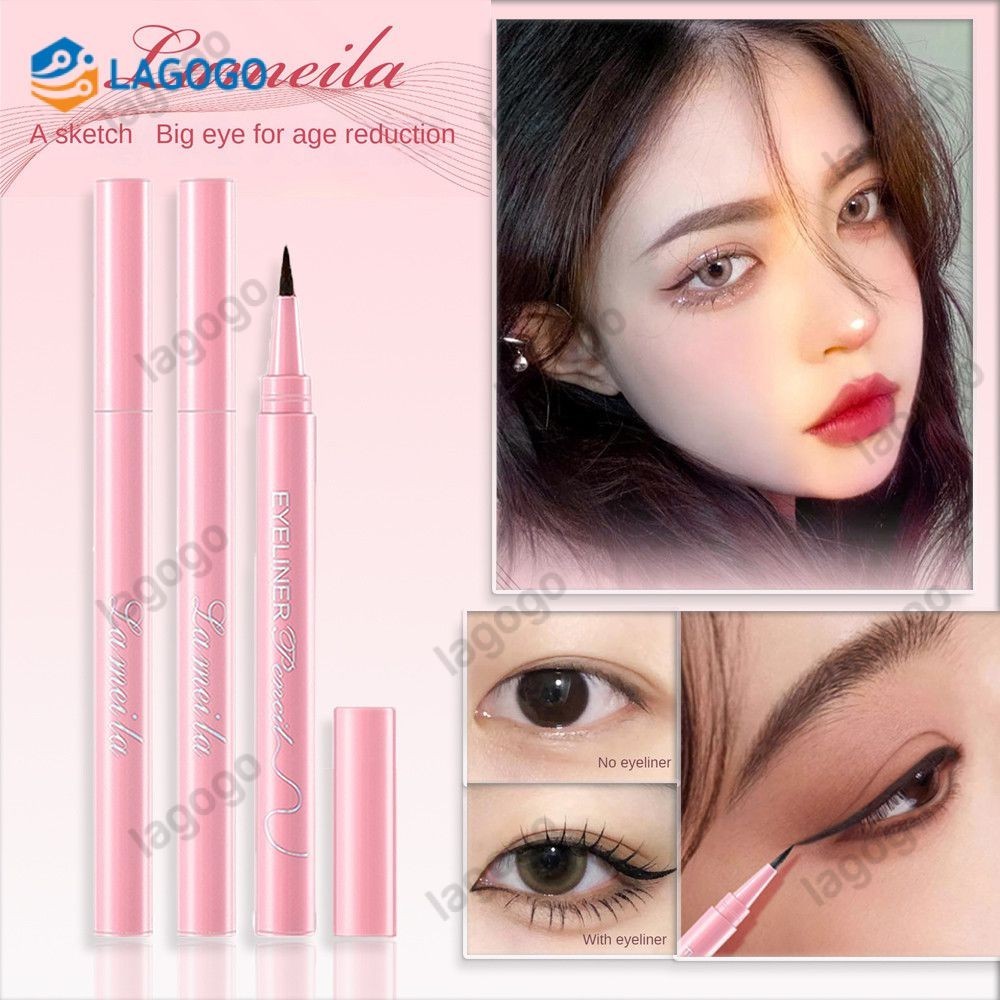 Lameila Eyeliner Pencil Black Brown Waterproof Long Lasting Smooth