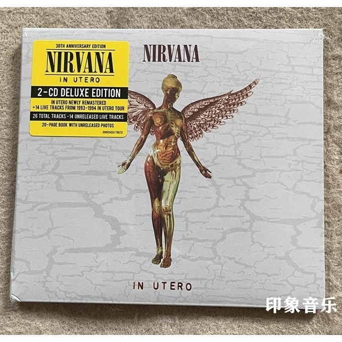 Rock Day Group Nirvana Nirvana In Utero Cd Th Anniversary Edition