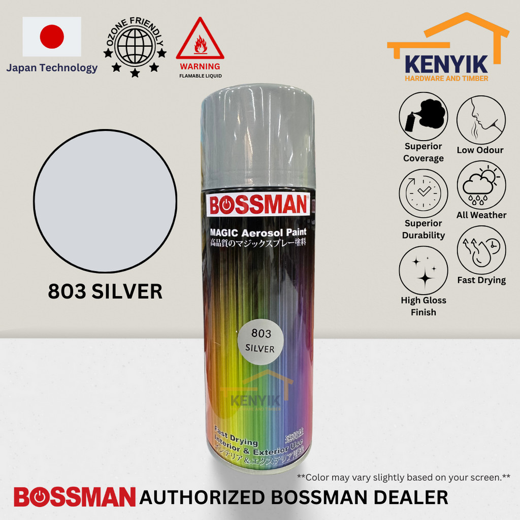 Bossman Ml Magic Aerosol Spray Paint Automotive Quality Spray