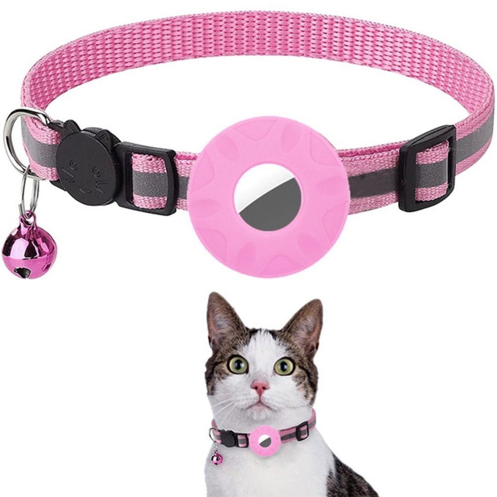 Airtag Cat Collar Integrated Kitten Collar With Apple Airtag Holder