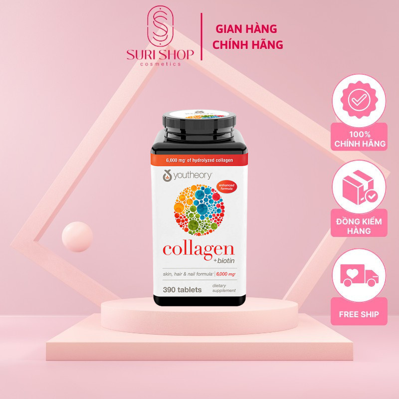 Youtheory Biotin Collagen Oral Tablet Shopee Malaysia