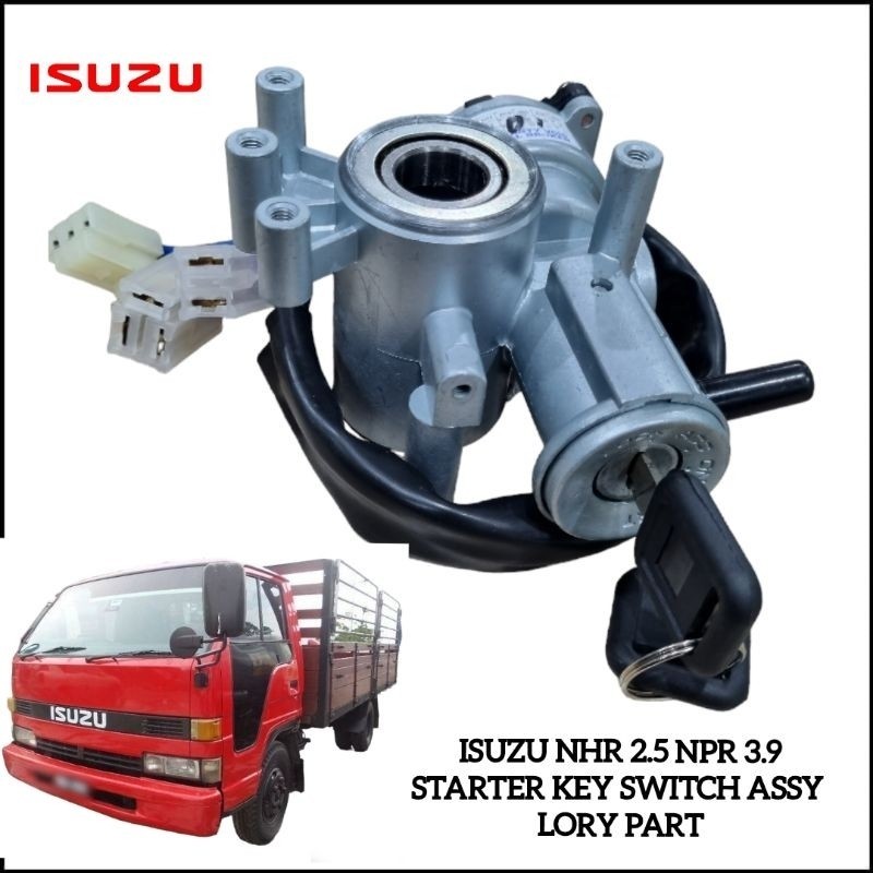 ISUZU NHR NPR NQR NKR HICOM PERKASA LORRY 1994 07 DOOR LOCK STARTER