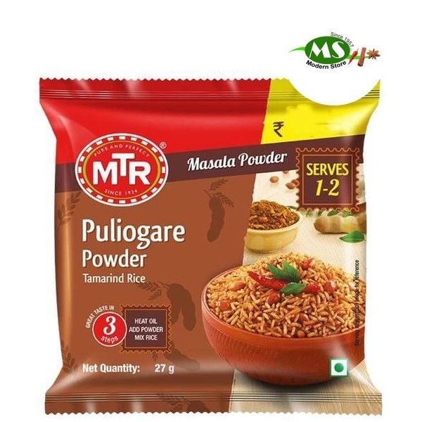 Mtr Masala Puliogare Powder G Shopee Malaysia