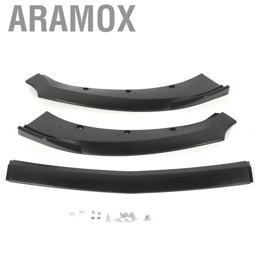 Aramox Front Bumper Body Kit Three Stage Design Exquisite Surface Lip