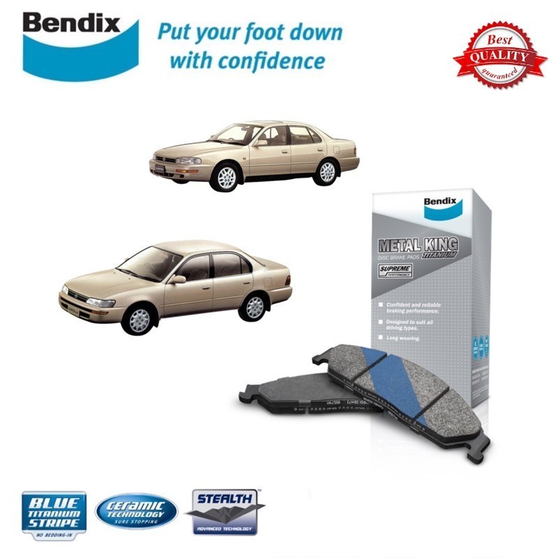 Original Bendix DB1267MKT Front Brake Pad Toyota Camry SXV10 SXV20