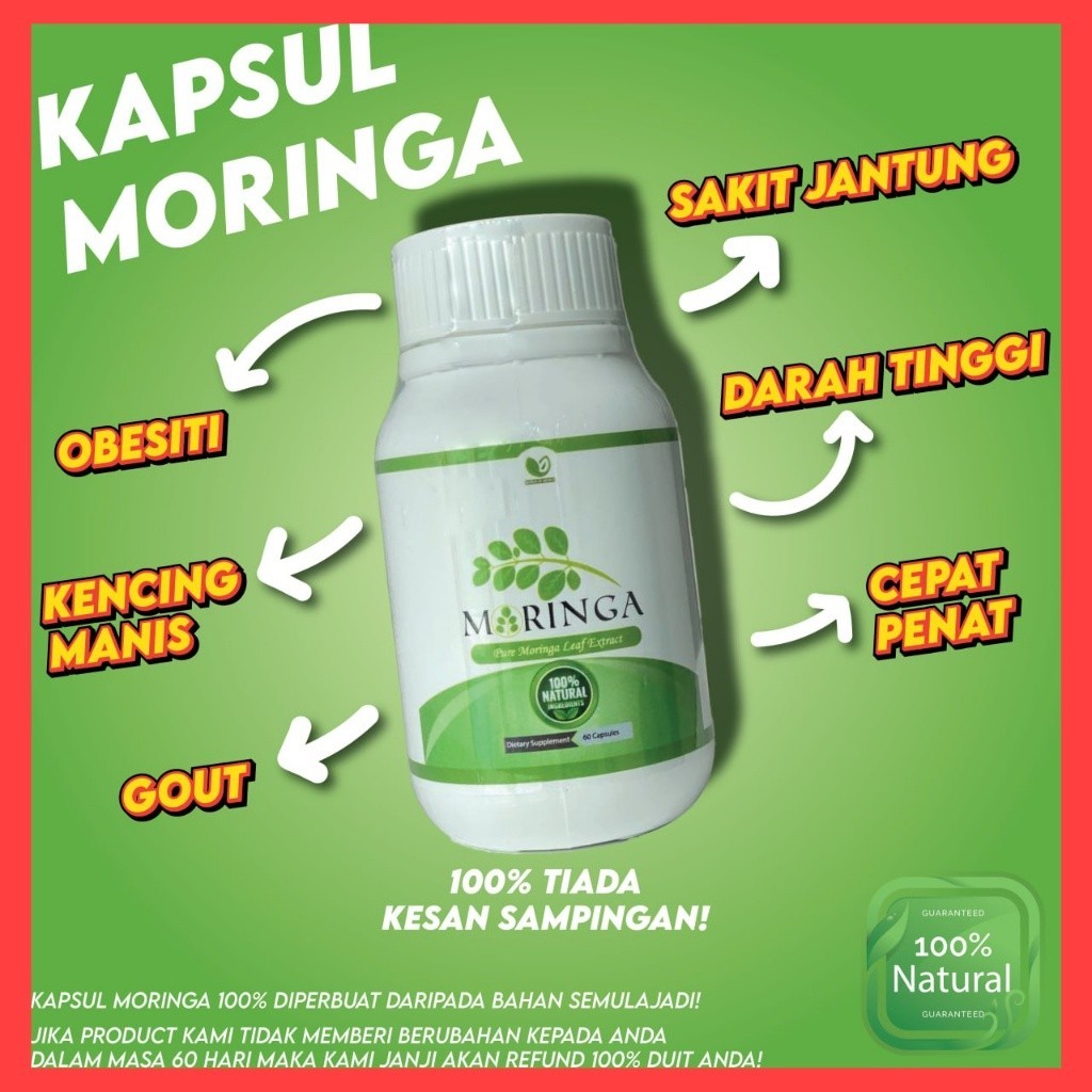 Dnd Moringa Capsule Extract Original Hq Readystock Postage