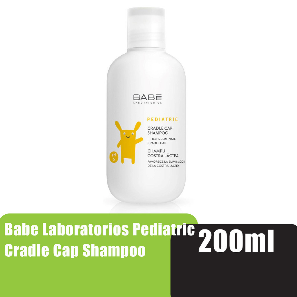 BABE LABORATORIOS Pediatric Cradle Cap Shampoo 200ml Baby Shampoo