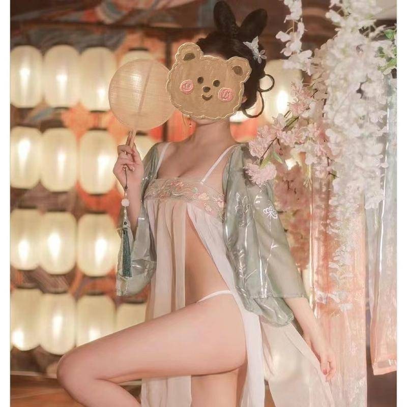 Su Jasmine Sexy Lingerie Cosplay Costume Beautiful Hanfu Yang Yuhuan