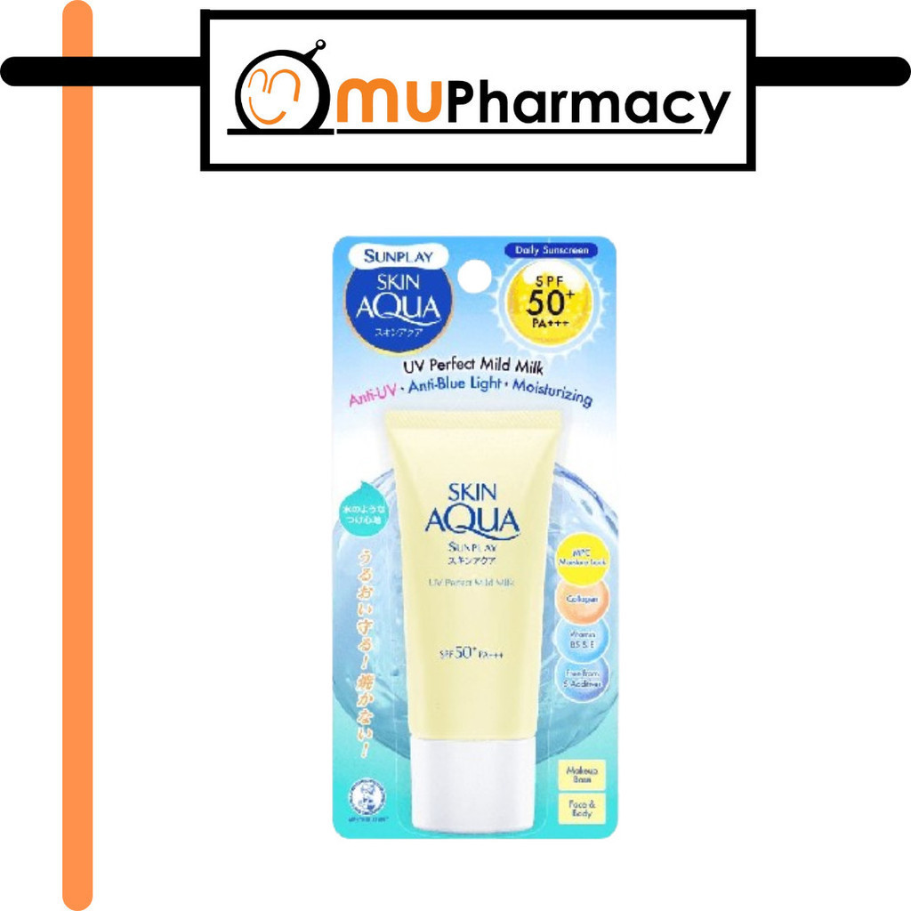 SUNPLAY SKIN AQUA UV PERFECT MILD MILK 40G Shopee Malaysia