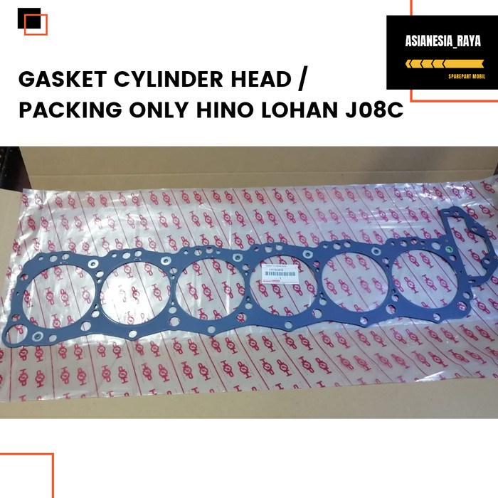 New Gasket Cylinder Head Hino Lohan J08C Packing Only Shopee Malaysia