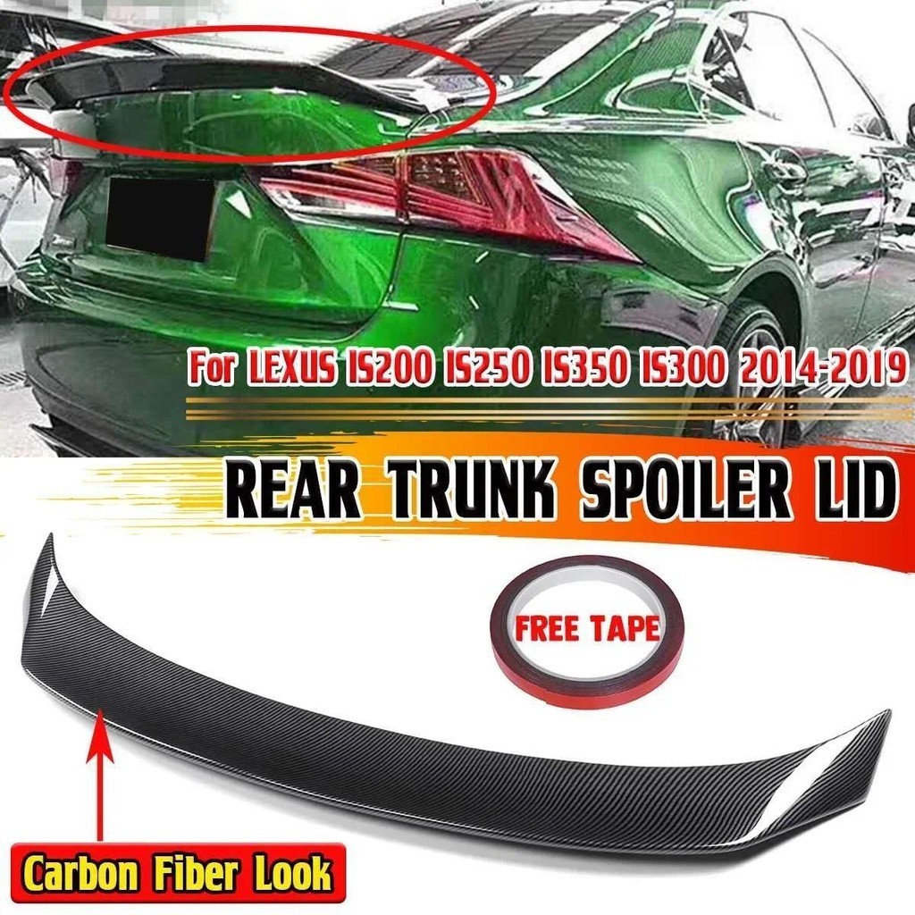 New Is Ar Style Car Rear Trunk Lip Boot Wing Lip For Lexus Is