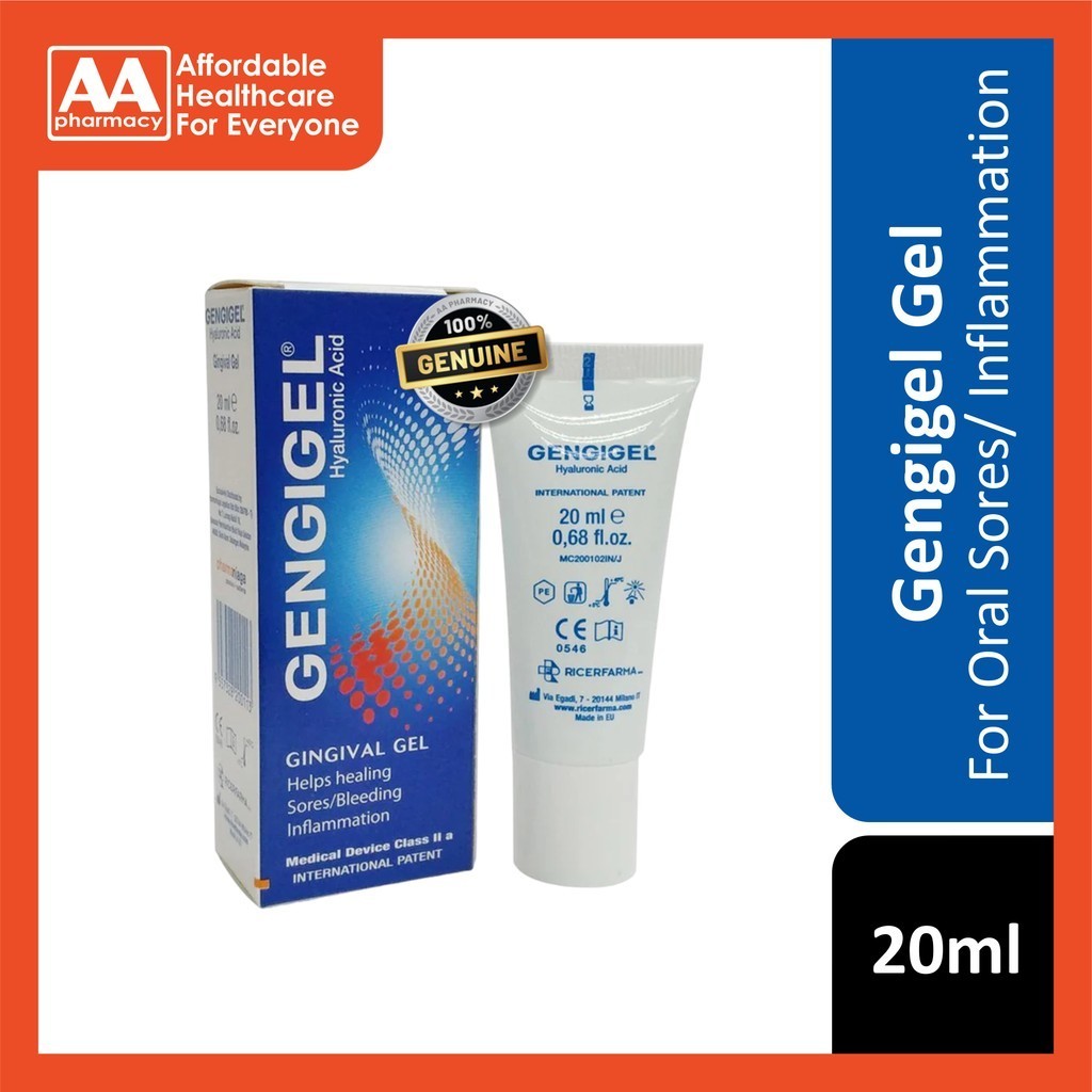 Gengigel Gingival Gel Spray 20mL MDA Approved Shopee Malaysia