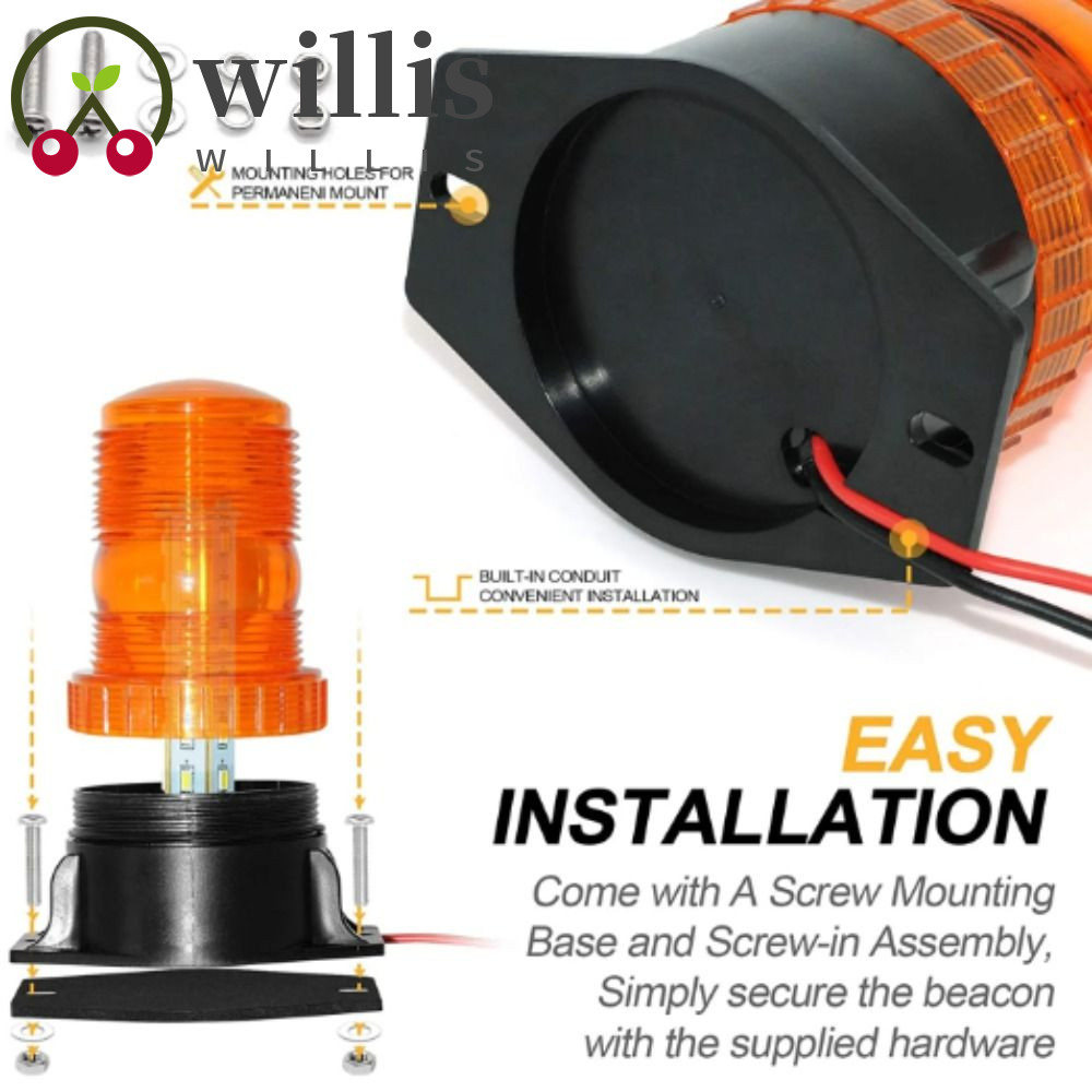 Willis Led Strobe Light V V Emergency Safety Flashing Beacon