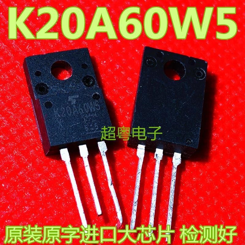 K20a60w 20A600V Field Effect Tube TK20A60W5 TO 220F 3L Triode Shopee