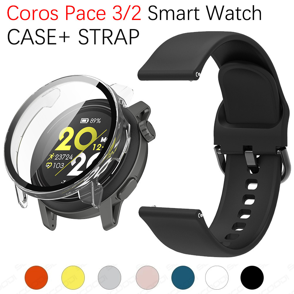 Sport Band Glass Case For Coros Pace Coros Pace Smart Watch