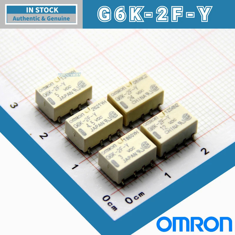 New Authentic Original Japan Omron Single Relay G K F Y V G F V