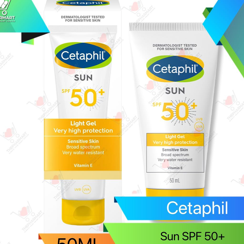 Cetaphil Sun SPF 50 Light Gel Very High Protection 50ML Shopee Malaysia