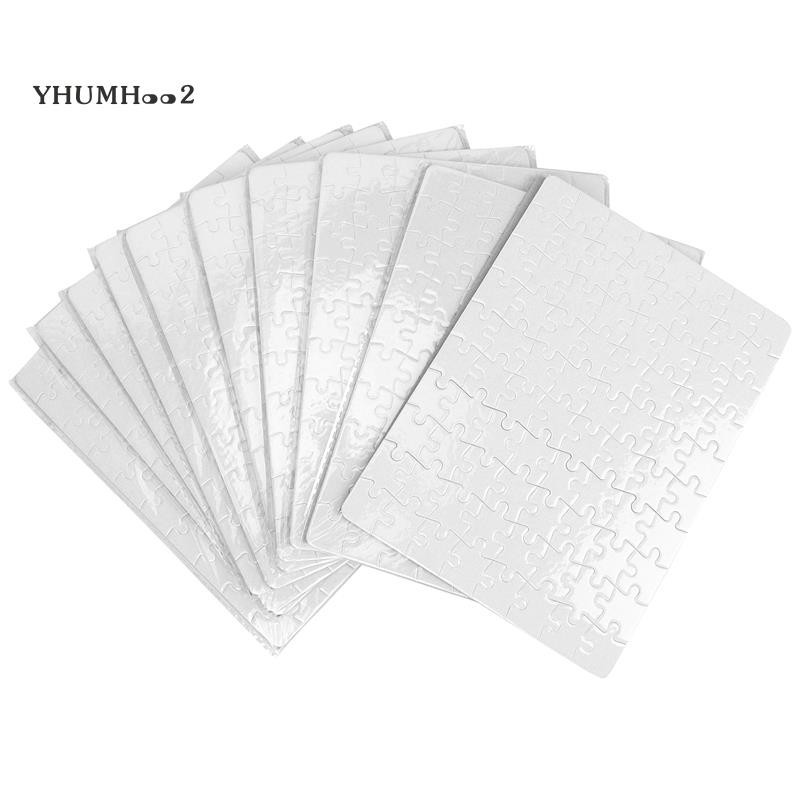 Sublimation Blank Puzzle 10Pcs Lot DIY Craft A5 Jigsaw Puzzle For