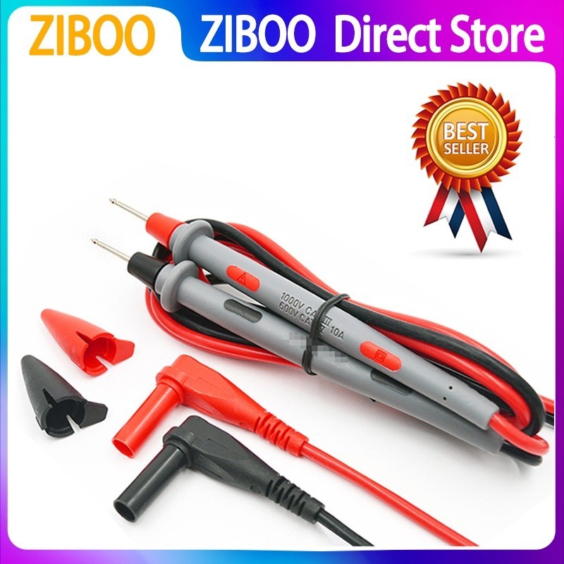 ZIBOO TL71 10A Hard Point Test Leads Set Use For Fluke Digital