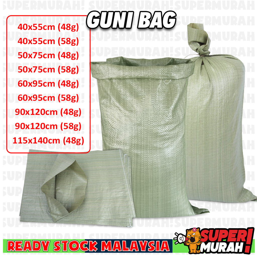 Pp Woven Guni Extra Large Plastic Besar Sand Courier Storage Plastic