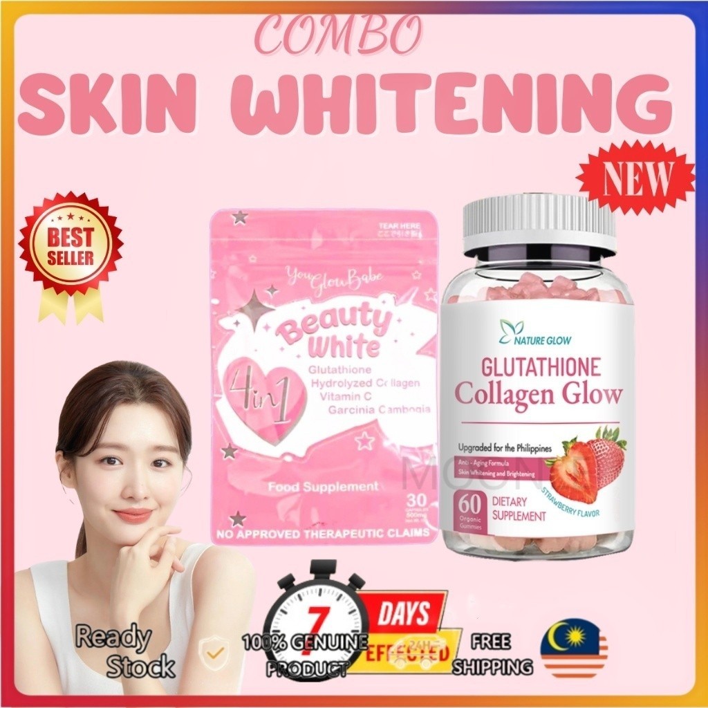 Local StockCombo Skin Whitening You Glow Babe Beauty White Nature