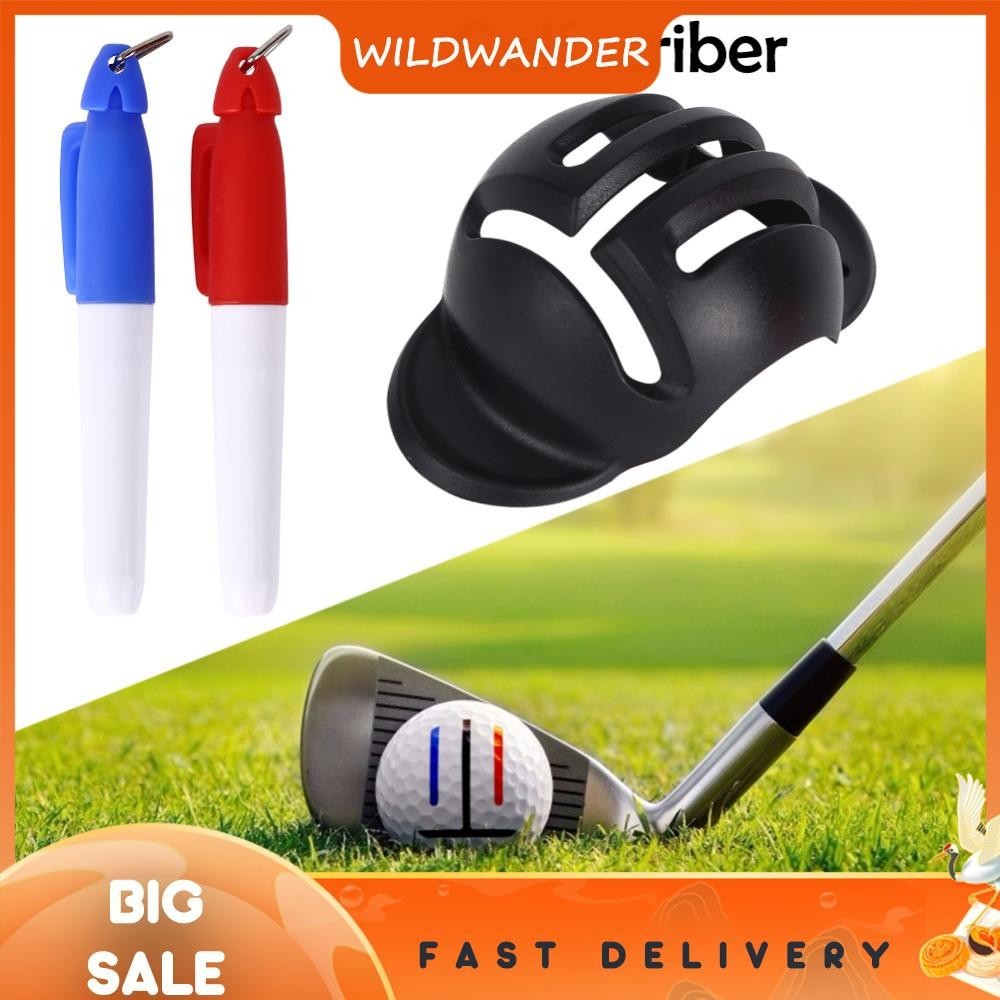 Wildwander My Golf Ball Line Liner Marker Pen Template Alignment