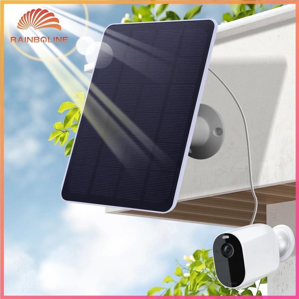 Rain Solar Panel Charging For Arlo Essential Spotlight XL Spotlight