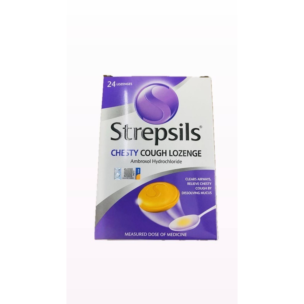 STREPSILS CHESTY COUGH 24 S EXP 09 2026 Shopee Malaysia