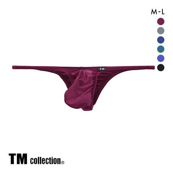 Tm Collection Clearskin Mens See Through Full Seam Bikini Briefs Made