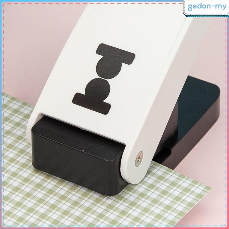 GedonMY Tag Punch Craft Paper Punch Index Tab Puncher For Card