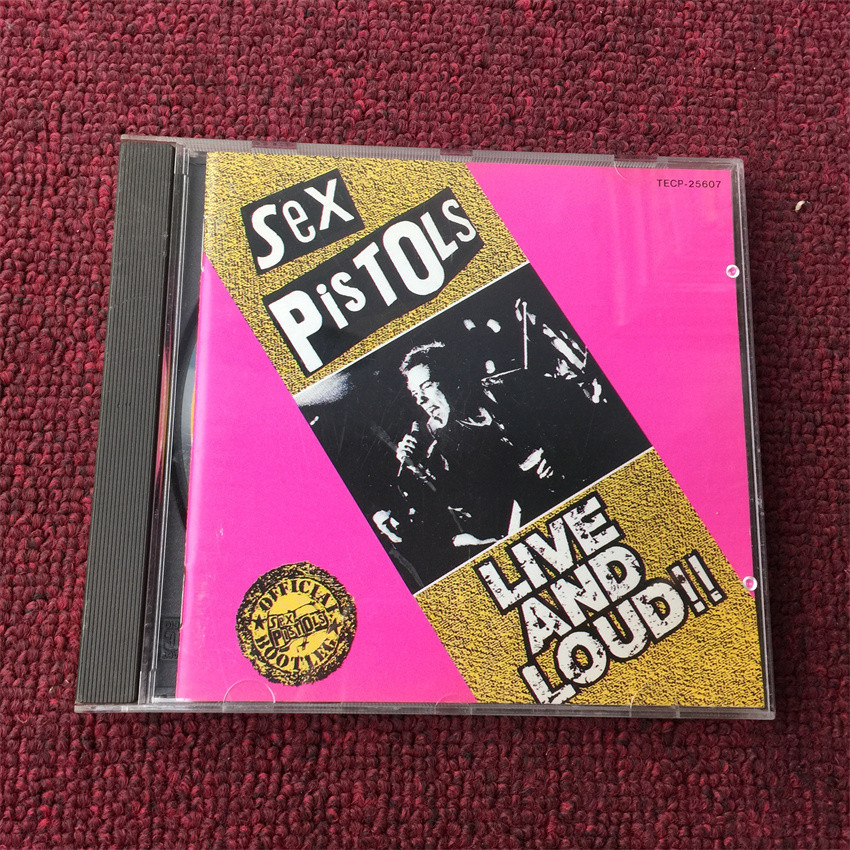 Sex Pistols Live And Loud Japan Edition 航 Shopee Malaysia