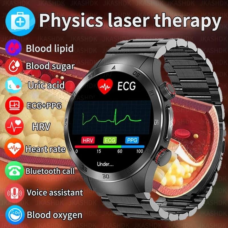 New Laser Treatment Three Highs Blood Lipids Uric Acid Blood