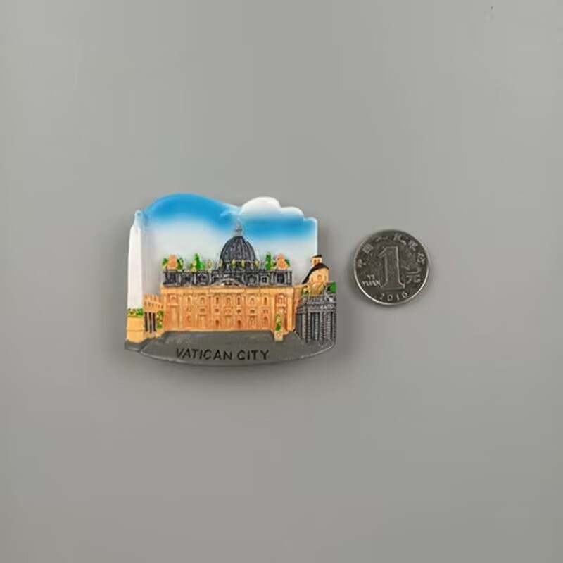 Refrigerator Magnets Roman City China Vatican Tourist Souvenirs