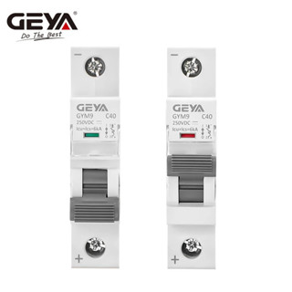 GEYA Din Rail DC MCB 6KA 1P 250V Mini Circuit Breaker DC 6A 10A 16A 20A