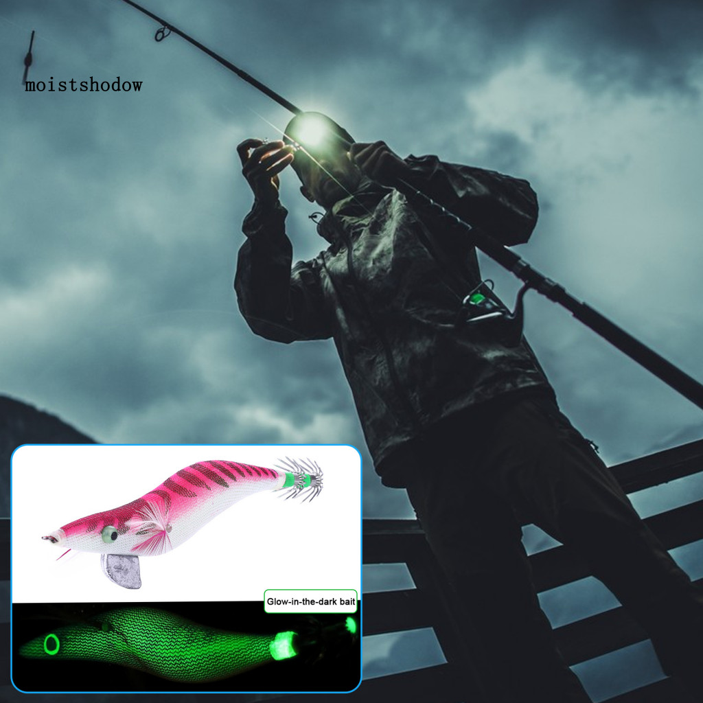 MO Simulation Shrimp Bait Luminous Shrimp Bait Vibrant Glow In The