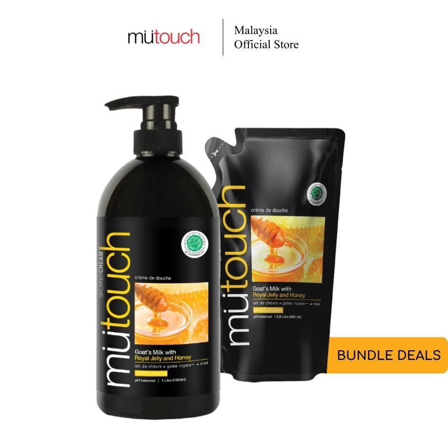 Bundle Deal Mutouch Royal Jelly Honey Shower Gel Ml Refill