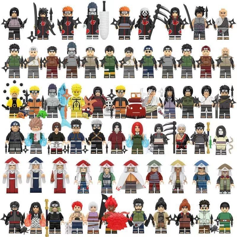 Compatible With Lego Building Blocks Naruto Akatsuki Organization