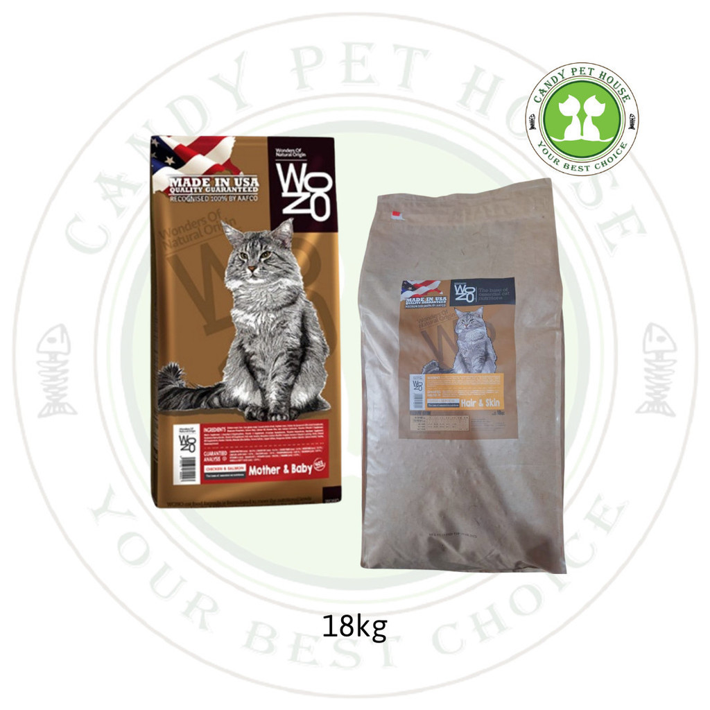 Wono Dry Cat Food Hair Skin Mother Baby Kg Original Pack