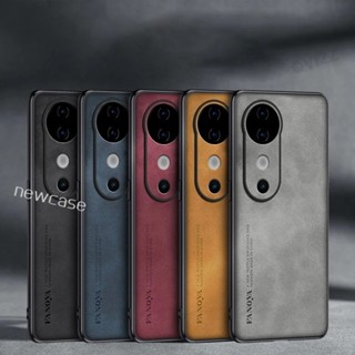 Luxury Sheepskin Leather Casing For Vivo V40 Pro 5G 2024 VivoV40 V30