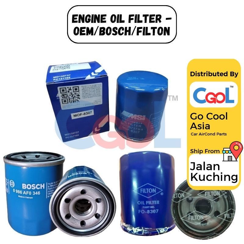 Proton Engine Oil Filter Wira Satria Putra Perdana Waja Gen2