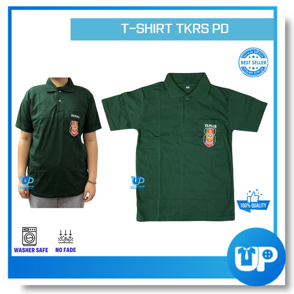 Tkrs Tshirt Tunas Kadet Remaja Sekolah Lengan Pendek Baju T Shirt