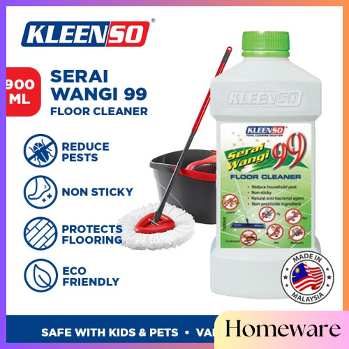 Kleenso Floor Cleaner Pencuci Lantai Serai Wangi Ml Liquid Insect