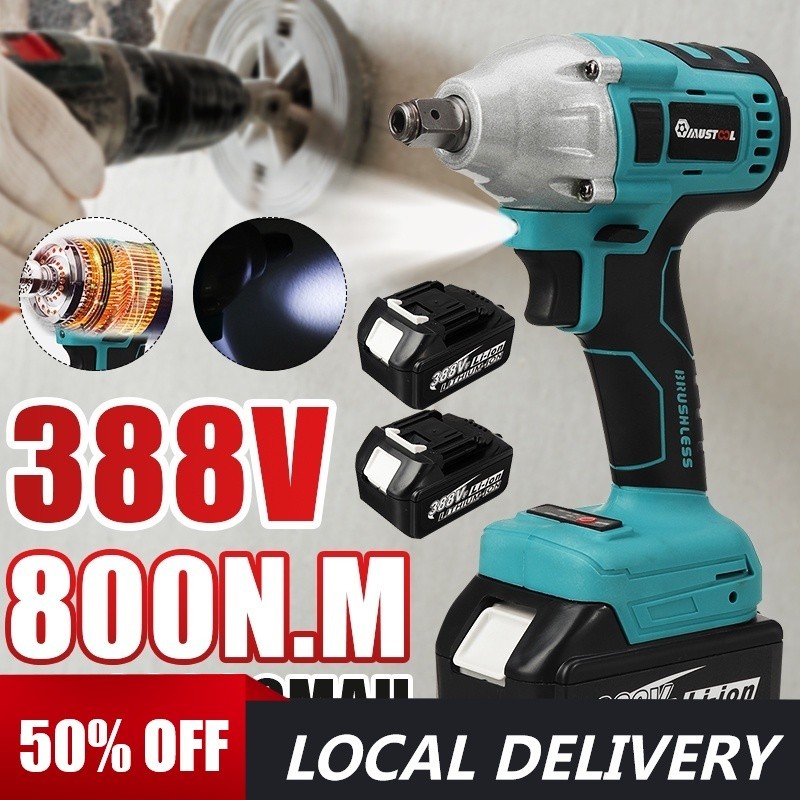 N M Brushless Electric Impact Wrench Vf Sokect Cordless