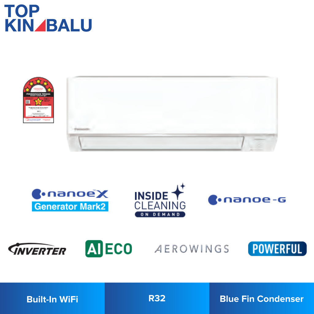 Sabah Only Panasonic Hp Ku Akh Ru Akh R X Deluxe Inverter Ku Ru