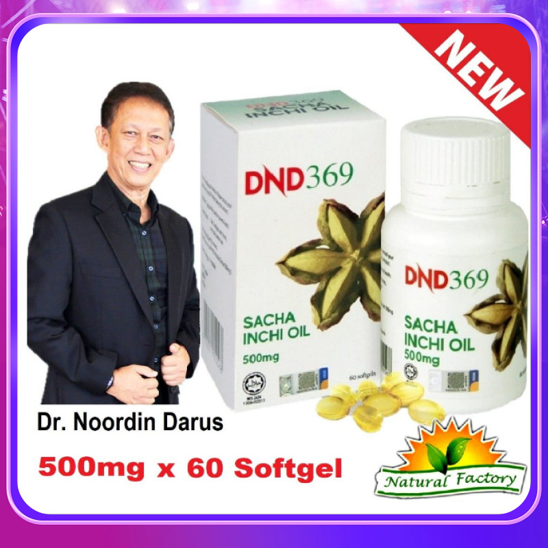 Dnd Sacha Inchi Oil Softgel Botol Biji Shopee Malaysia