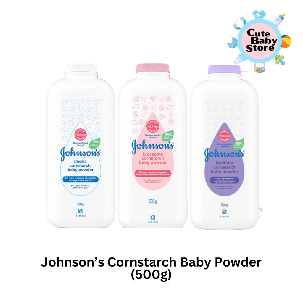 Johnson S Cornstarch Baby Powder G Classic Blossom Bedtime